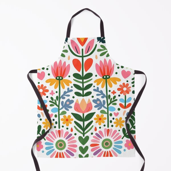 Item preview, Charming Daisy Bloom Pattern - Scandinavian Folk Art by heidiannemorris © designed and sold by FOLK ART FUSION by heidiannemorris.