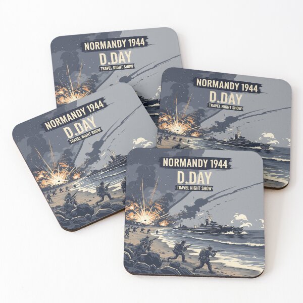 Item preview, Normandy 1944 D-Day Travel night show funny | 1944 D-Day Normandy Gifts designed and sold by RyanTee-Awesome.
