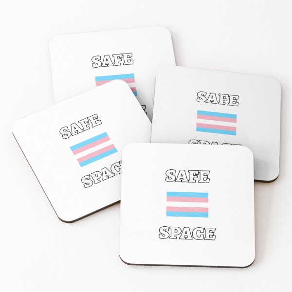 Item preview, Safe Space Trans Flag designed and sold by Inspirationmotivation.