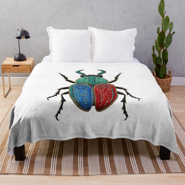 Item preview, Colorful beetle embroidery technique - amazing artistic design designed and sold by AliKwStore.