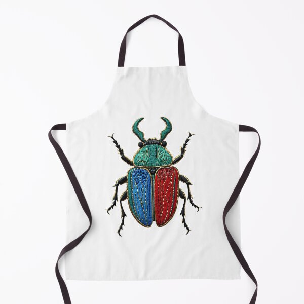 Item preview, Colorful beetle embroidery technique - amazing artistic design designed and sold by AliKwStore.