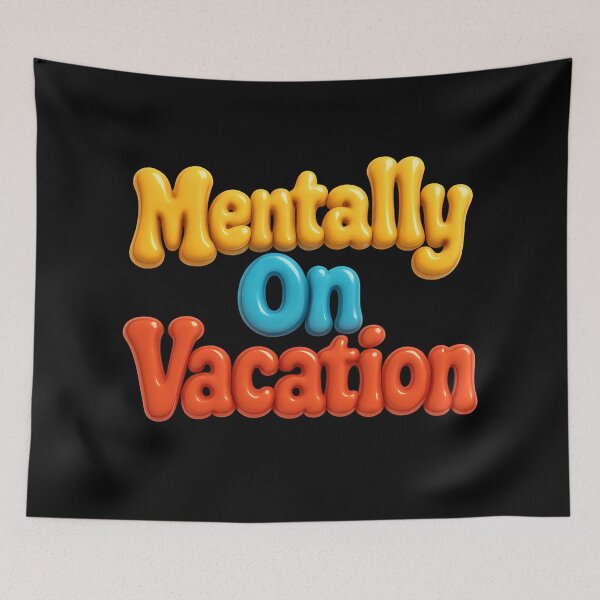 Item preview, Mentally On Vacation – Your mind is already at the sea designed and sold by Girih.