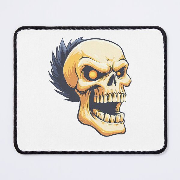 Item preview, Fierce Mohawk Skull - Gothic and Punk Art designed and sold by mikoscha.