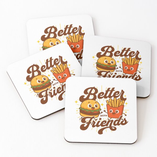 Item preview, Better with Friends designed and sold by CollageLab.