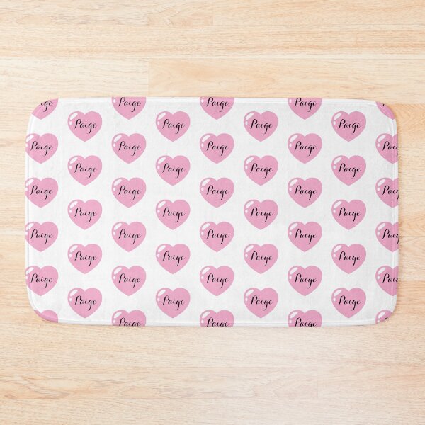 Item preview, Paige Name with pink Heart  designed and sold by Monika Howarth.