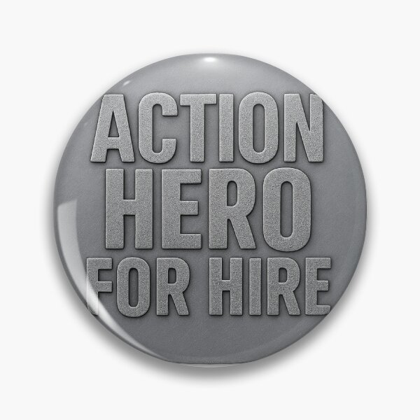 Item preview, Action Hero For Hire Tshirt Logo designed and sold by Action Heroes Stuff.