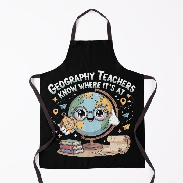 Item preview, Cute Kawaii Globe with Compass – Funny Geography Teacher designed and sold by MagicWander.