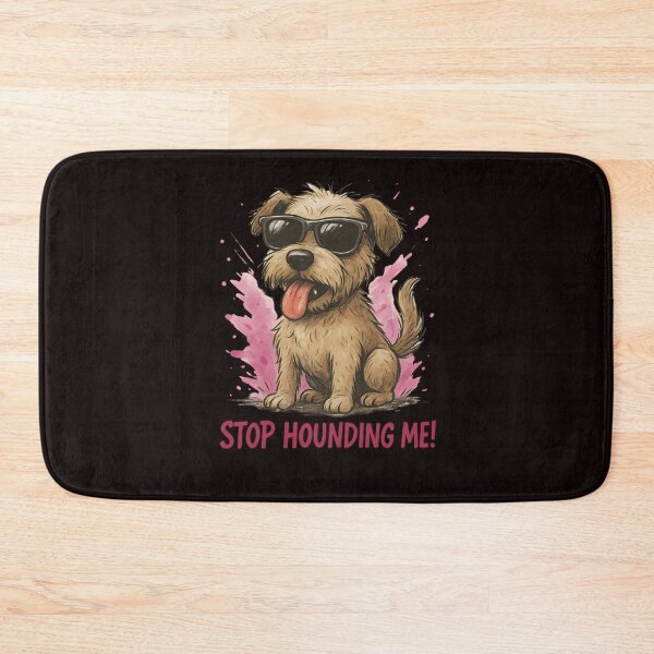 Item preview, Funny Cool Dog Design – Stop Hounding Me designed and sold by Marcel-Designs.