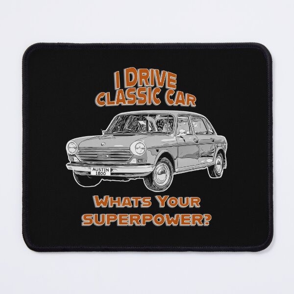 Item preview, Classic Car T-Shirt – Austin 1800 Retro Driving Quote designed and sold by Michael van der Hoorn.