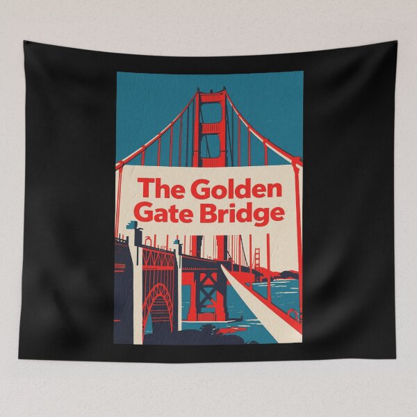 Item preview, Golden Gate Bridge Hope Style 80s designed and sold by HoopeStylee.