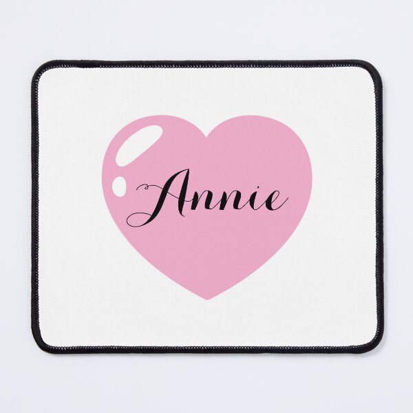 Item preview, Annie Name with pink Heart  designed and sold by Monika Howarth.