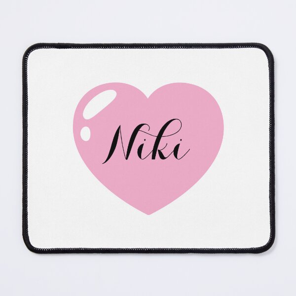 Item preview, Niki Name with pink Heart  designed and sold by Monika Howarth.