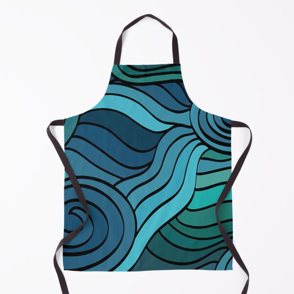 Item preview, Wave of greens designed and sold by A cute Design.
