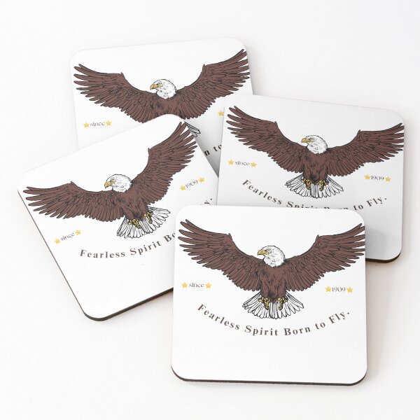 Item preview, Fearless Spirit Born to Fly Bald Eagle Design designed and sold by Marcel-Designs.
