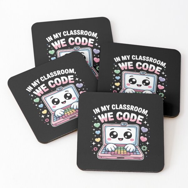 Item preview, Kawaii Coding Laptop – Cute Computer Science Teacher designed and sold by MagicWander.