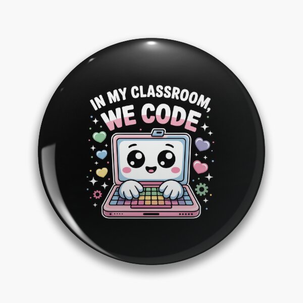 Item preview, Kawaii Coding Laptop – Cute Computer Science Teacher designed and sold by MagicWander.