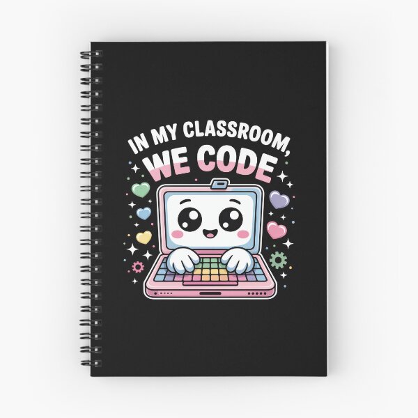 Item preview, Kawaii Coding Laptop – Cute Computer Science Teacher designed and sold by MagicWander.