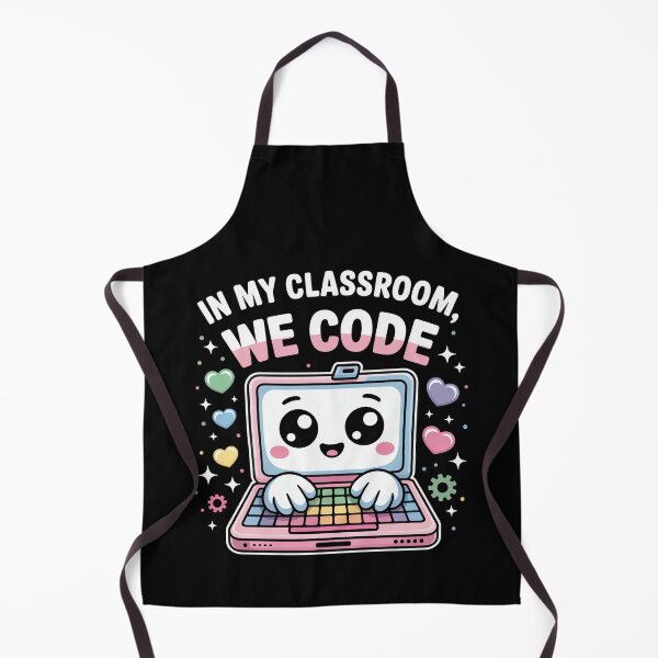 Item preview, Kawaii Coding Laptop – Cute Computer Science Teacher designed and sold by MagicWander.