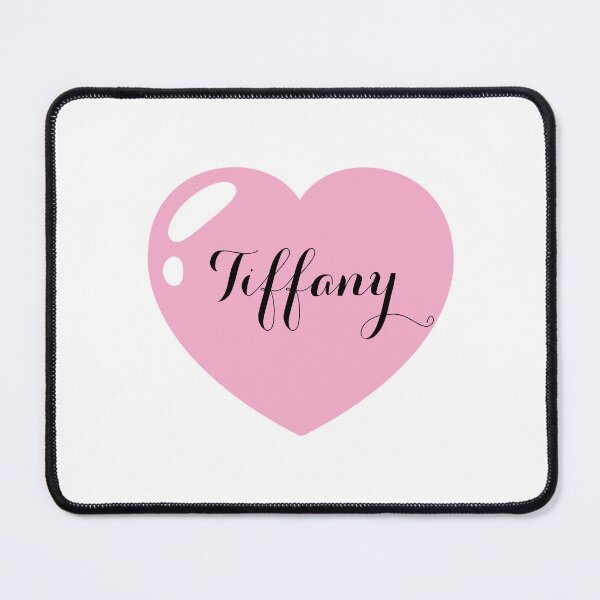 Item preview, Tiffany Name with pink Heart designed and sold by Monika Howarth.