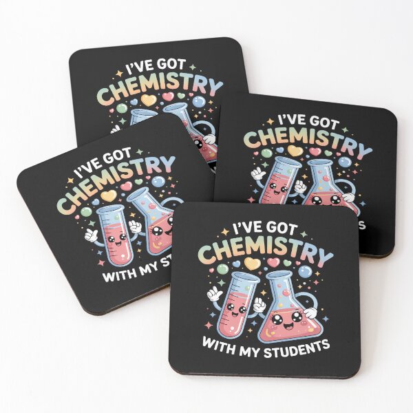 Item preview, Kawaii Chemistry Teacher – Cute Beaker & Test Tube Science designed and sold by MagicWander.