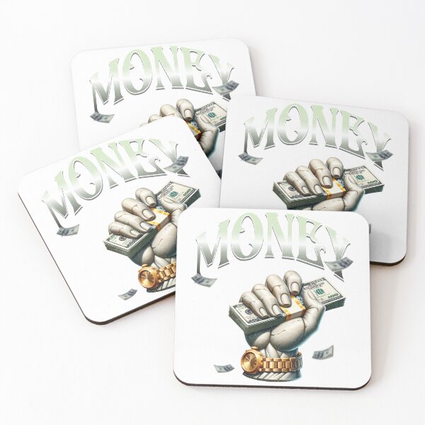 Item preview, Money hand with slogan designed and sold by Design-Buffet.