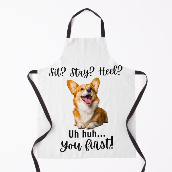 Item preview, Funny Corgi Obedience Fail – “Sit? Stay? Heel? Uh huh. You First!” | Sassy Dog Attitude Design designed and sold by Fredster1966.