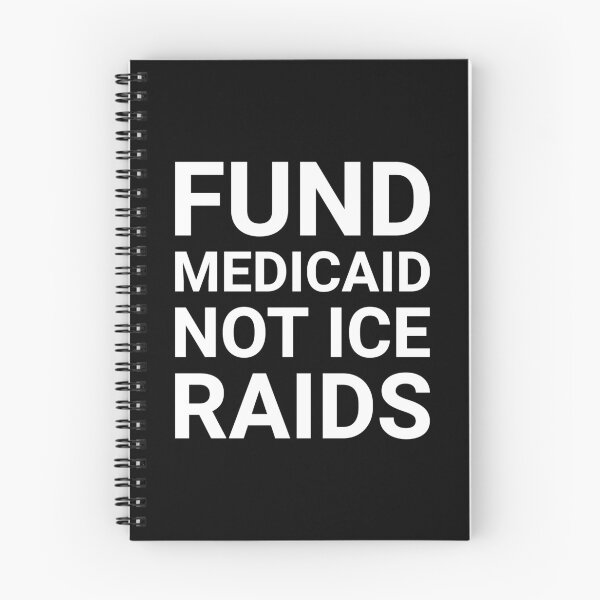 Item preview, Fund Medicaid not ICE raids  designed and sold by Rachel the Artist .