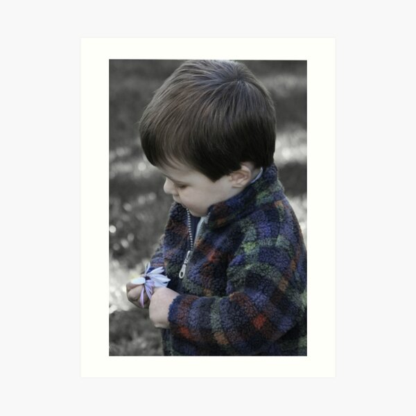 Thinking Flowers Art Print