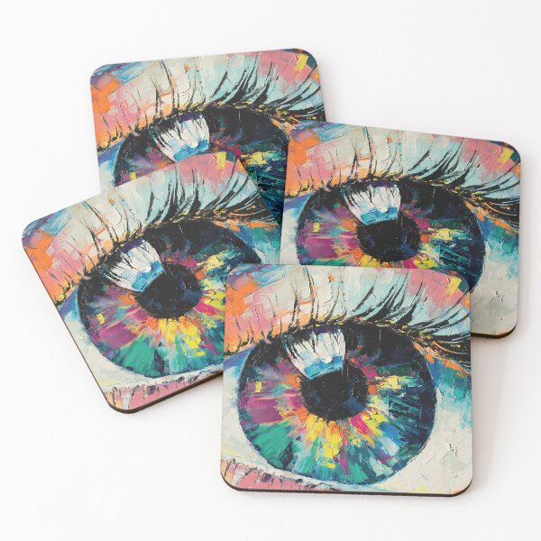 Item preview, colored eye designed and sold by A cute Design.