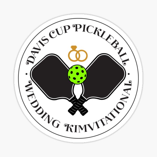 Item preview, Davis Cup Pickleball Wedding designed and sold by RiloDesignCo13.
