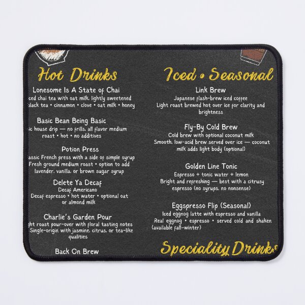 Item preview, The Crux Menu  designed and sold by djokeerydaily.