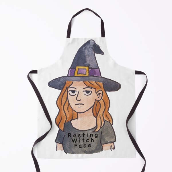 Item preview, Resting Witch Face by Jaci Pund designed and sold by Jaci Pund.