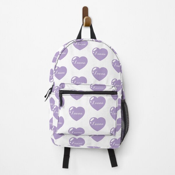 Item preview, Luana Girls Name with purple Heart designed and sold by Monika Howarth.