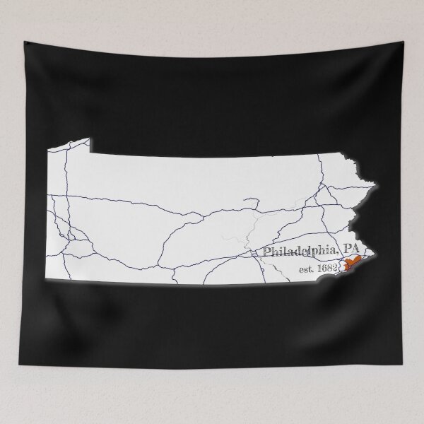Item preview, Philadelphia, PA [White] designed and sold by PhilbonianDezin.
