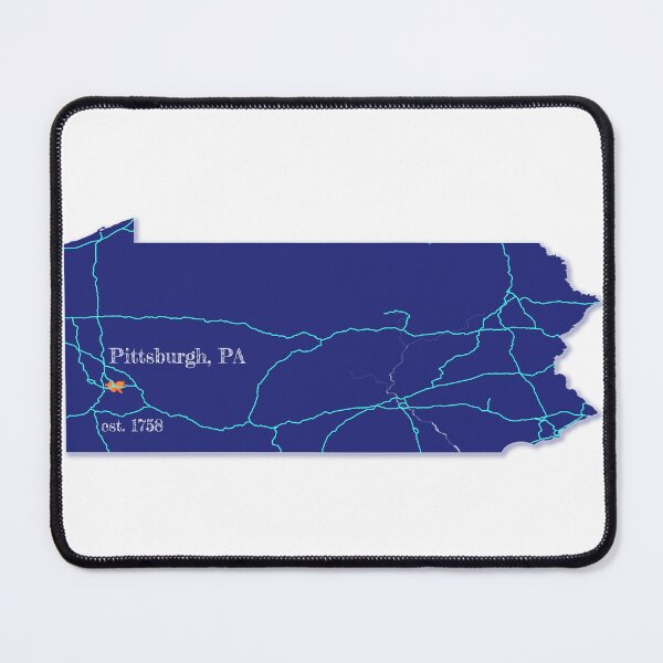 Item preview, Pittsburgh, PA [Blue] designed and sold by PhilbonianDezin.