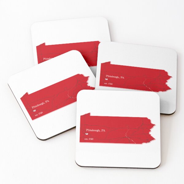 Item preview, Pittsburgh, PA [Red] designed and sold by PhilbonianDezin.