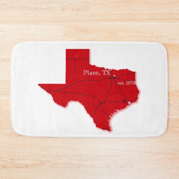 Item preview, Plano, TX [Red] designed and sold by PhilbonianDezin.