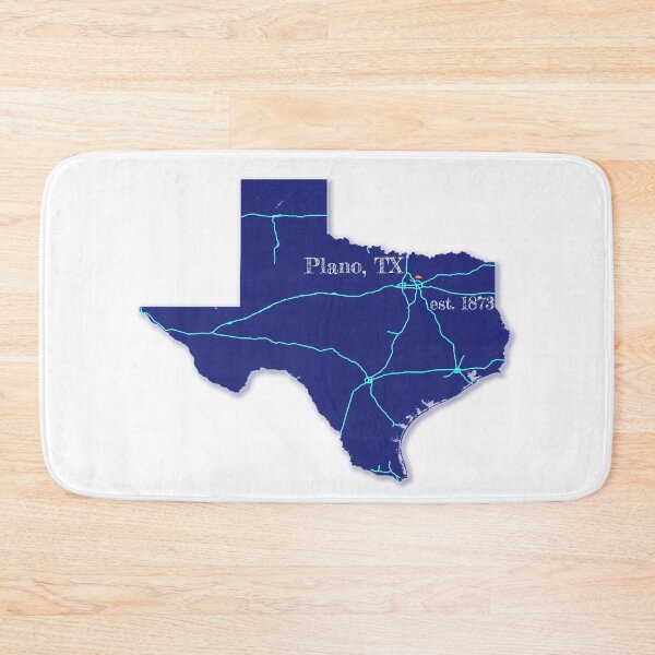 Item preview, Plano, TX [Blue] designed and sold by PhilbonianDezin.