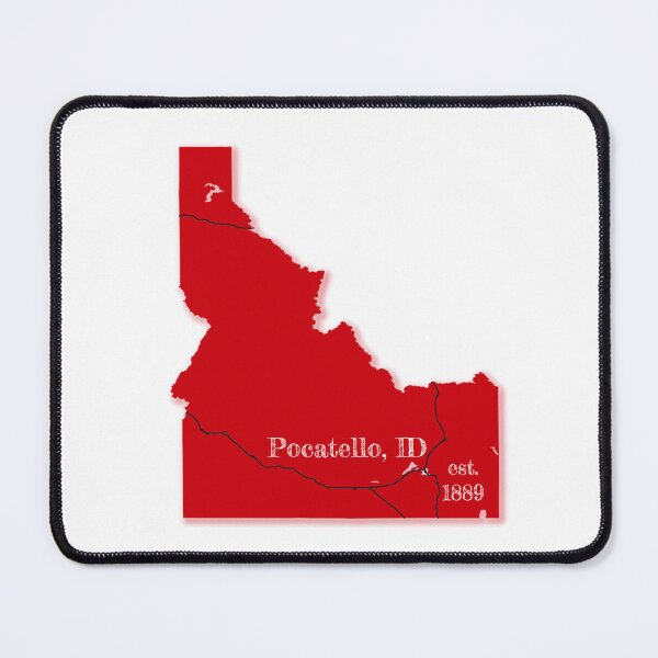 Item preview, Pocatello, ID [Red] designed and sold by PhilbonianDezin.