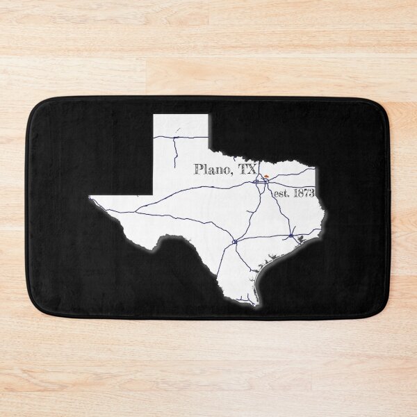 Item preview, Plano, TX [White] designed and sold by PhilbonianDezin.