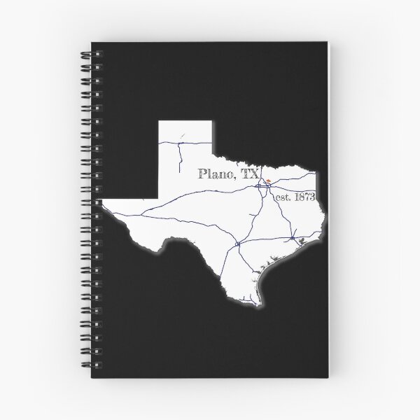 Item preview, Plano, TX [White] designed and sold by PhilbonianDezin.