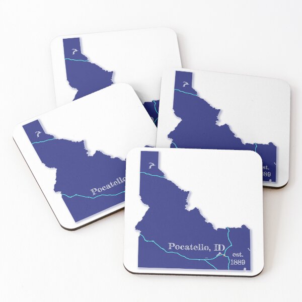 Item preview, Pocatello, ID [Blue] designed and sold by PhilbonianDezin.