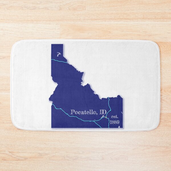 Item preview, Pocatello, ID [Blue] designed and sold by PhilbonianDezin.