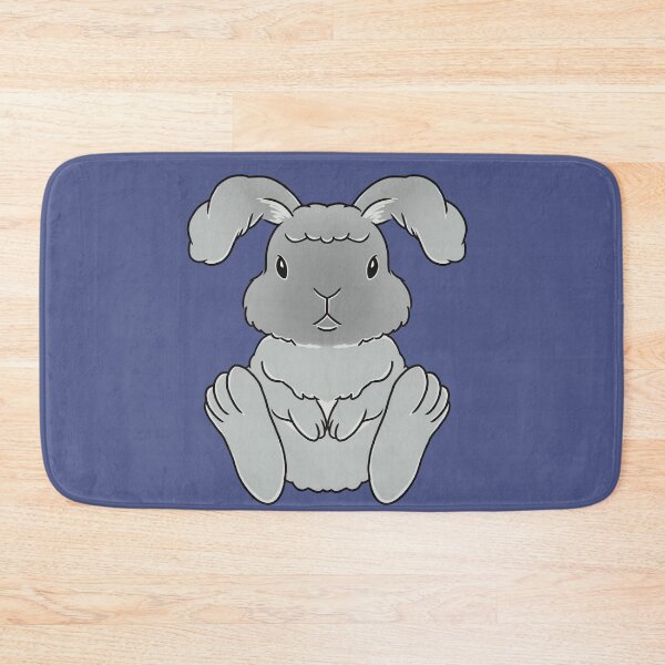 Item preview, Soft Gray English Angora Rabbit designed and sold by tayaan.
