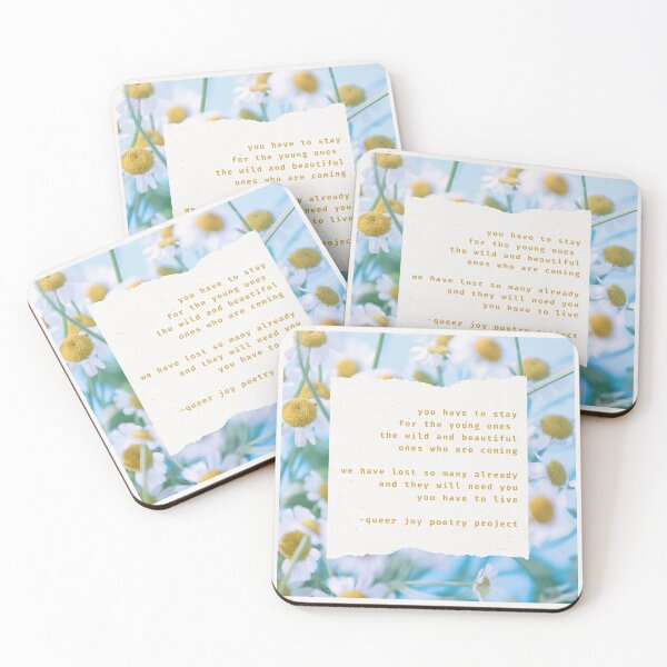 Item preview, you have to stay designed and sold by The Queer Joy Poetry Project.