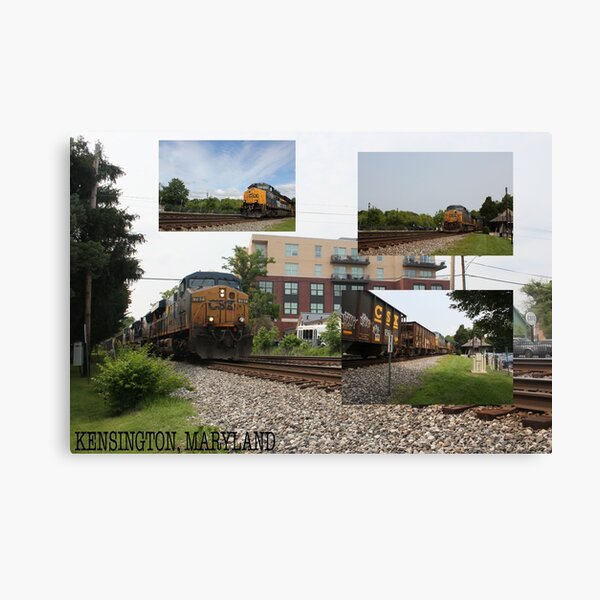Item preview, Kensington, Maryland (Photo Collage) designed and sold by Caleb Murray Rail Website.
