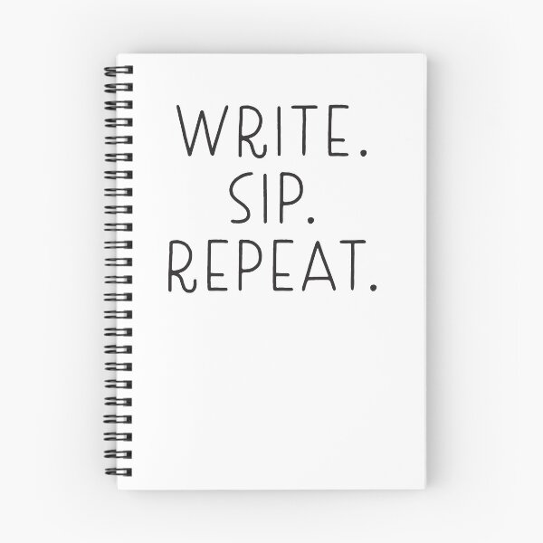 Item preview,  Write. sip. repeat. designed and sold by jazzydevil.