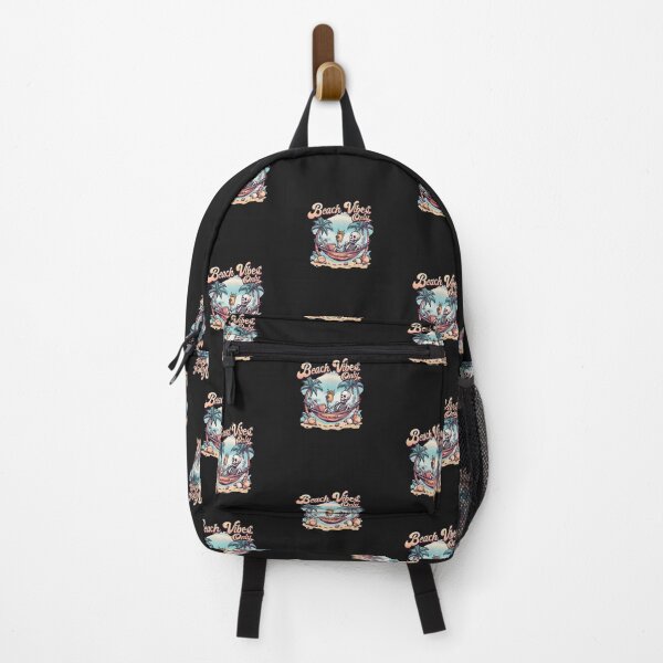 Item preview, Beach Vibes Only – Skeleton Hammock Paradise designed and sold by FatsaStampa.