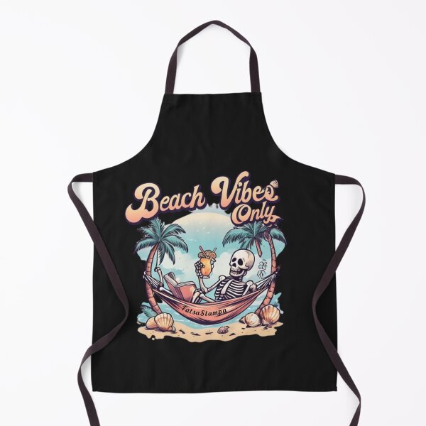 Item preview, Beach Vibes Only – Skeleton Hammock Paradise designed and sold by FatsaStampa.