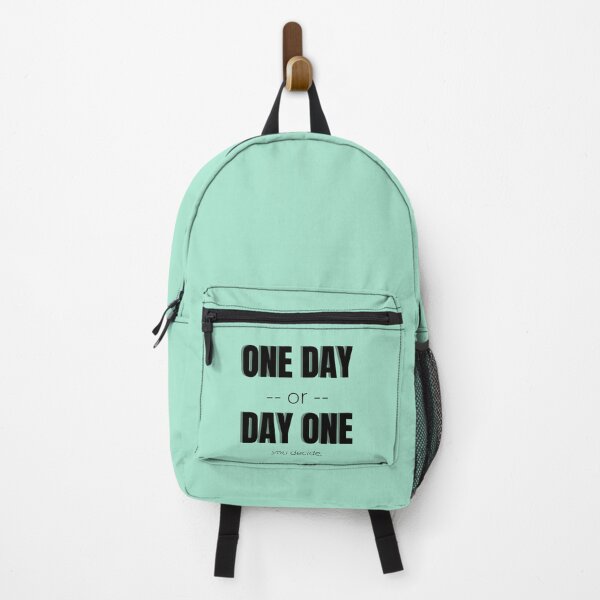 Item preview, One Day or Day One – Motivational Quote Typography Design designed and sold by thoratsdesign.